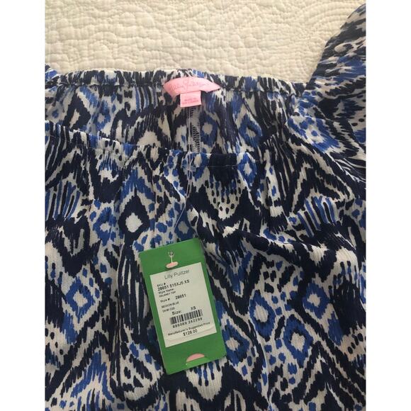 NWT Lilly Pulitzer Delaney top XS - Picture 6 of 7
